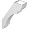 Ekena Millwork 5 1/2-in. W x 18-in. D x 30-in. H Olympic Architectural Grade PVC Knee Brace BRCP055X18X30OLY - alternate 4